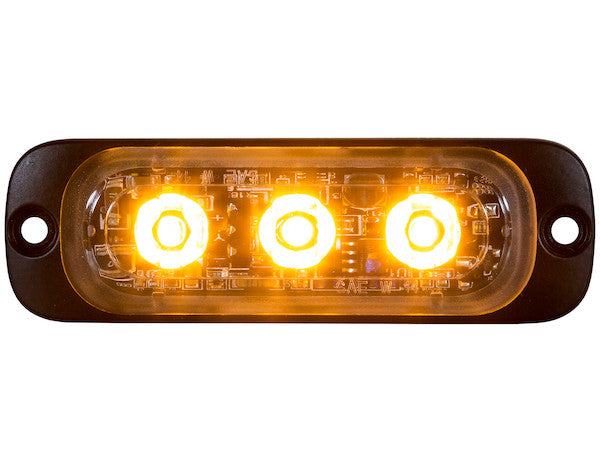 Thin 3.5 Inch Amber Strobe Light