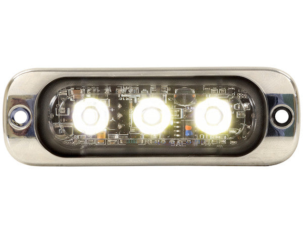 Thin 3.5 Inch Clear Strobe Light