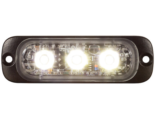 Thin 3.5 Inch Amber Strobe Light