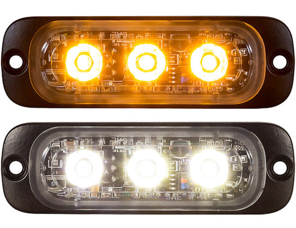 Thin 3.5 Inch Clear Strobe Light