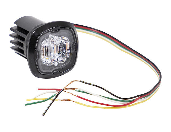 1.5 in. Flush/Surface Mount Clear LED Strobe Light