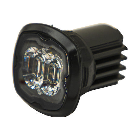 8892412 - 1.5 in. Flush/Surface Mount Amber/Clear LED Strobe Light
