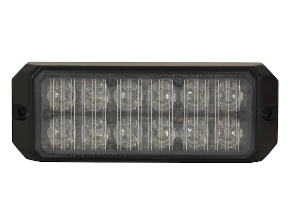 Thin Dual Row 4.5 Inch Green LED Strobe Light