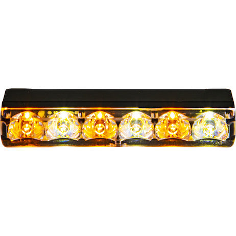 Narrow Profile 3.5 Inch Amber LED Strobe Light