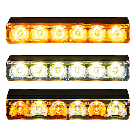 Narrow Profile 3.5 Inch Amber LED Strobe Light
