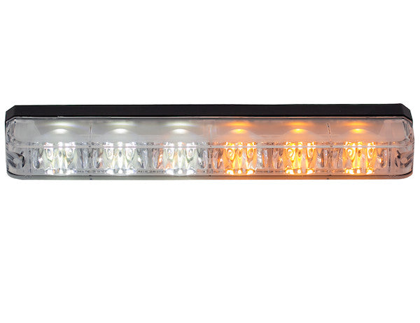 Ultra Bright Narrow Profile Blue/Red LED Strobe Light