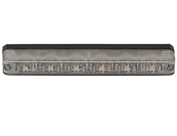Ultra Bright Narrow Profile Amber/Clear LED Strobe Light