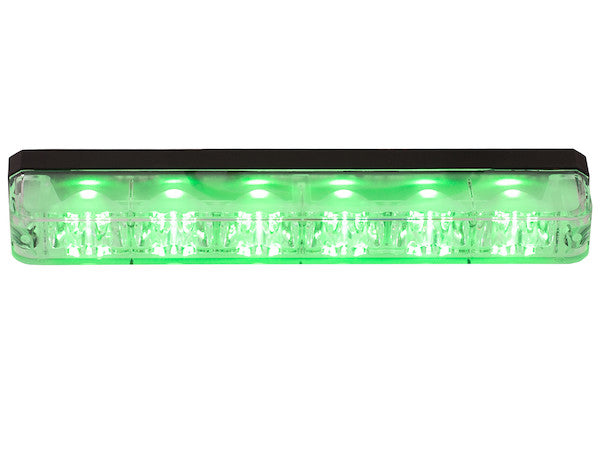 Ultra Bright Narrow Profile Green LED Strobe Light
