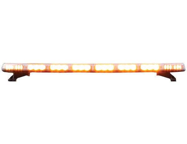 49 Inch Modular Light Bar (4 Amber Modules, 4 Clear)