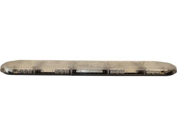 60 Inch Modular Light Bar (14 Amber Modules, 2 Red Stop/Turn/Tail, Traffic Adviser)