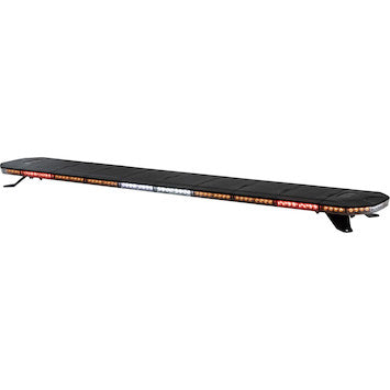 8893860 - 60 Inch Amber LED Light Bar with Warning / Clear Take Downs & Alley Lights / Rear Facing Turn Signals