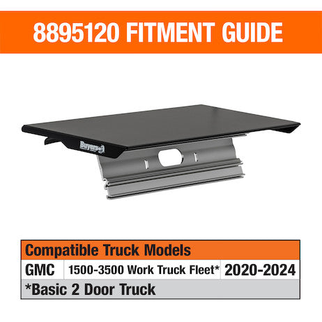 Drill-Free Light Bar Cab Mount for Chevy/GMC 1500-3500 Work Truck Cab (2020+)