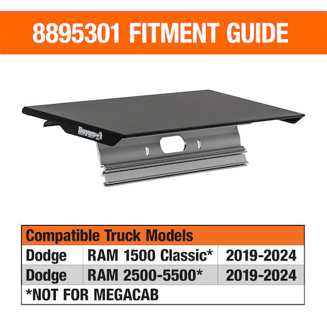 Drill-Free Light Bar Cab Mount For Dodge??/RAM?? 1500 Classic, 2500-5500 (2019-2024), not for Megacab