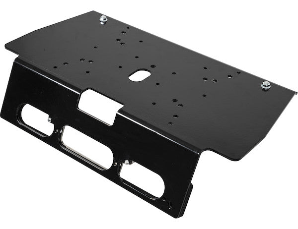 Black Steel Light Bar Mount for Ford F-150 (2015+) and F-250/F-550 (2017+)