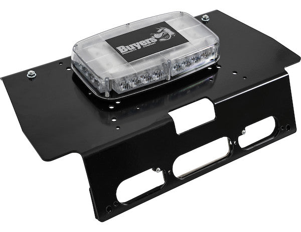 Black Steel Light Bar Mount for Ford F-150 (2015+) and F-250/F-550 (2017+)