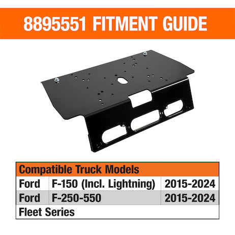 Fleet Series Drill-Free Light Bar Cab Mount for Ford?? F-150 (2015+), Ford?? Lightning F-250 - F-550