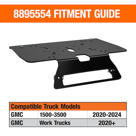 Fleet Series Drill-Free Light Bar Cab Mount for GMC??/Chevy?? 1500-3500 Work Cab, Non Spoiler (2020+)