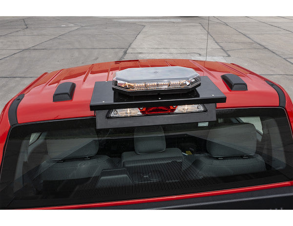 Pro Series Drill-free Light Bar Cab Mount for Ford?? Ranger Supercrew (2019+), F-150 (2015+), F-250-F-550 (2017+)