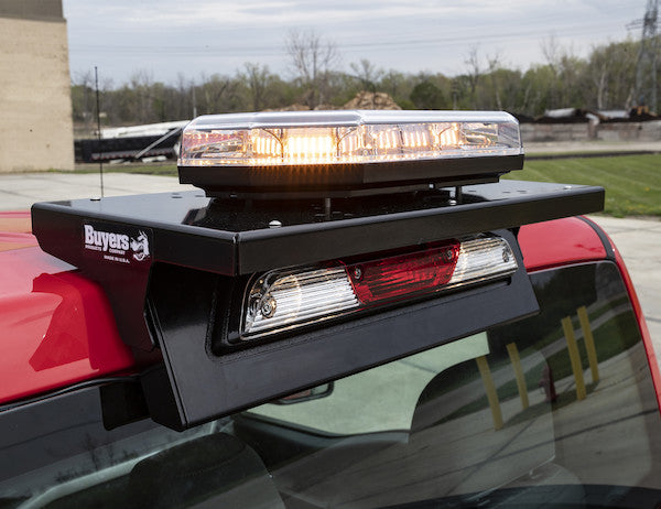 Pro Series Drill-free Light Bar Cab Mount for Ford?? Ranger Supercrew (2019+), F-150 (2015+), F-250-F-550 (2017+)