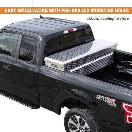 18x20x71 Inch Diamond Tread Aluminum Crossover Truck Box