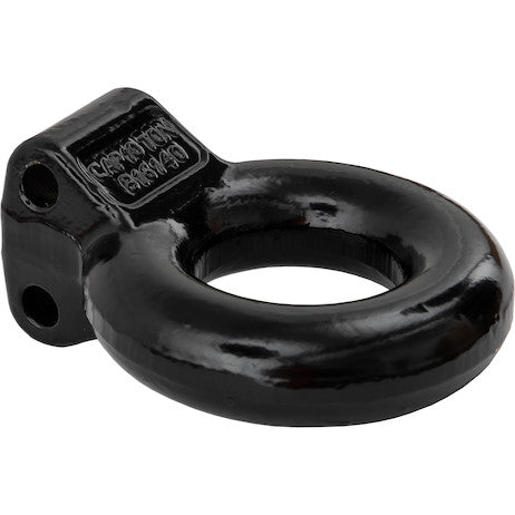 Black 10-Ton Forged Steel Tow Eye 3 Inch I.D.