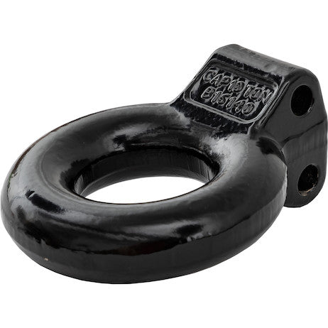 Black 10-Ton Forged Steel Tow Eye 3 Inch I.D.