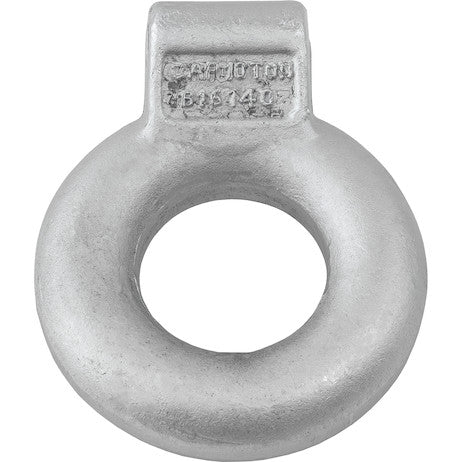 Zinc Plated 10-Ton Forged Steel Tow Eye 3 Inch I.D.