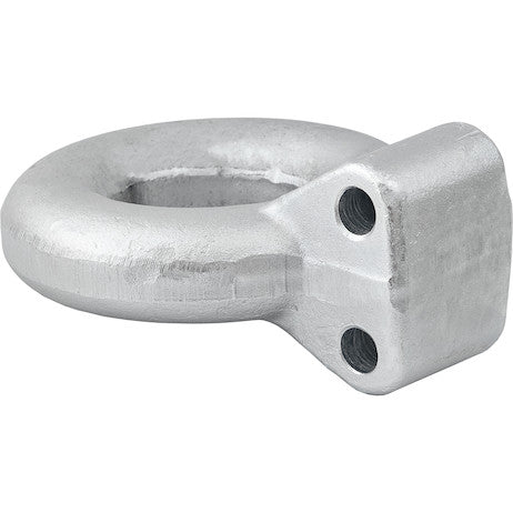 Zinc Plated 10-Ton Forged Steel Tow Eye 3 Inch I.D.