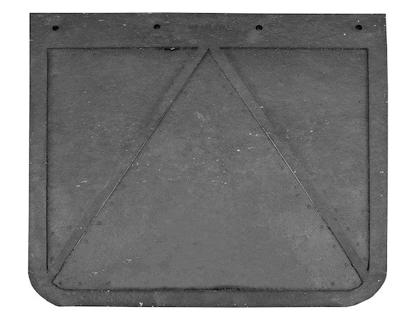 Heavy Duty Black Rubber Mudflaps 20x18 Inch