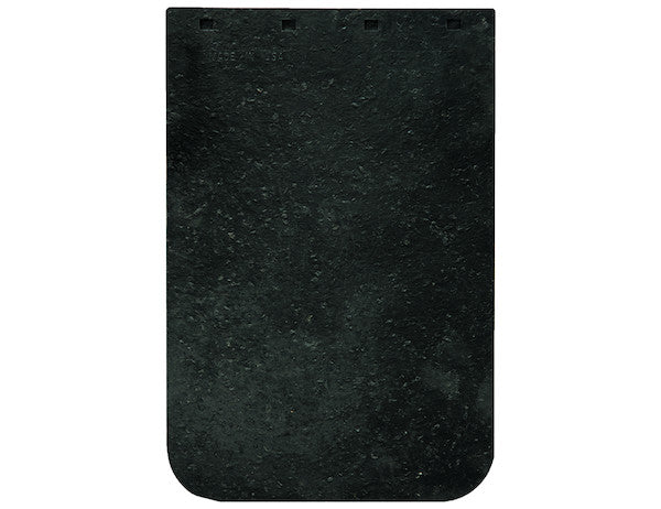 Heavy Duty Black Rubber Mudflaps 10x18 Inch (Teardrop Style)
