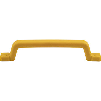 B239911PY - Yellow Poly-Coated Steel Grab Handle - 10.81 Inch Long