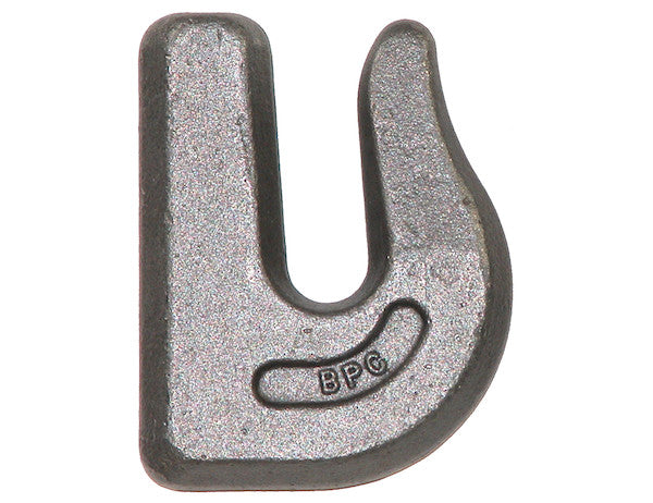 3/8 Inch Drop Forged Weld-On Heavy-Duty Towing Hook - Grade 43