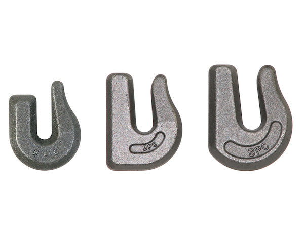 B2408W - 5/16 Inch Drop Forged Weld-On Heavy-Duty Towing Hook - Grade 43