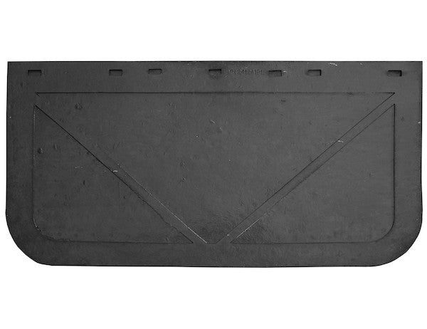 Heavy Duty Black Rubber Mudflaps 24x12 Inch