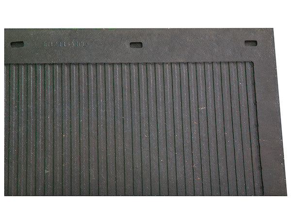 Heavy Duty Black Rubber Mudflaps 24x14 Inch
