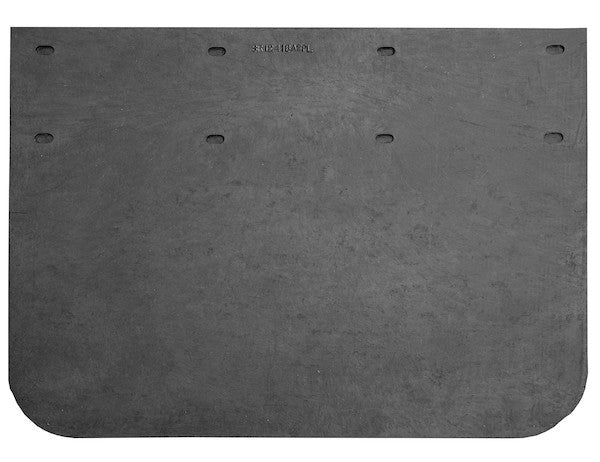 Heavy Duty Black Rubber Mudflaps 24x18 Inch
