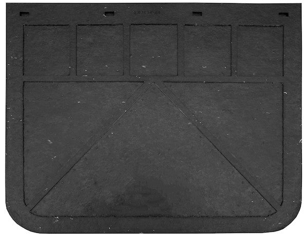 Heavy Duty Black Rubber Mudflaps 24x20 Inch