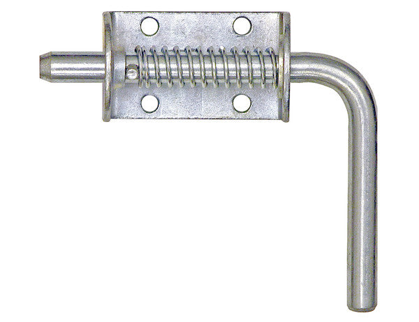 1/2 Inch Zinc Plated Spring Latch Assembly - 1.56 x 6.5 Inch Long
