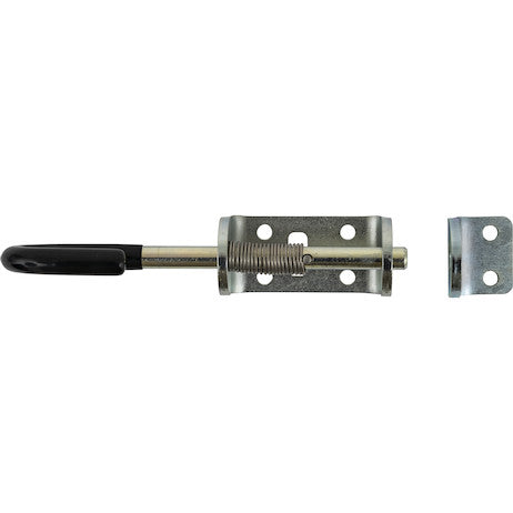 B2600LK - Heavy Duty Spring Latch Assembly with Keeper, Zinc Plated Steel Body and Pin