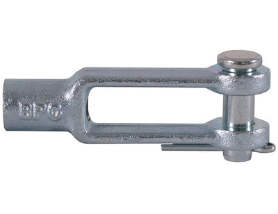 B27081AZKT - B27081AZ 3/16 Inch Clevis with Pin and Cotter Pin Kit-Zinc Plated