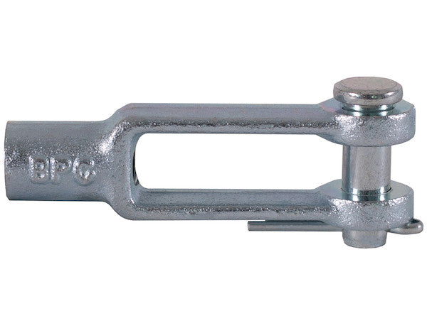 B27084A56ZKT - B27084A56ZY 3/8 Inch Clevis with Pin and Cotter Pin Kit-Zinc Plated