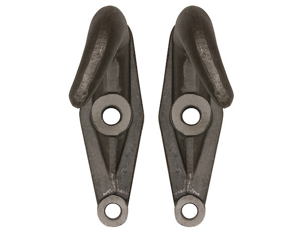 B2801A - 2-Hole Plain Finish Drop-Forged Heavy Duty Towing Hook Pairs