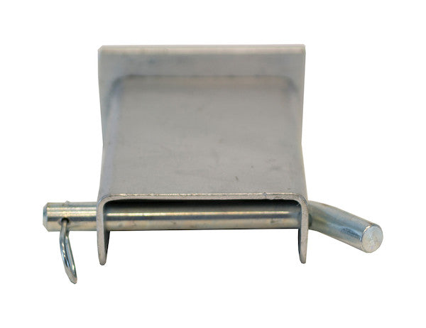 Stake Pocket 3/8 Inch Forged D-Ring with 2 Inch ID, Zinc-Coated