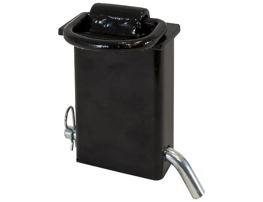 Stake Pocket 3/8 Inch Forged D-Ring with 2 Inch ID, Zinc-Coated