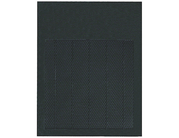 B30SRP - Heavy Anti-Spray Black Rubber Mudflaps 24x30 Inch