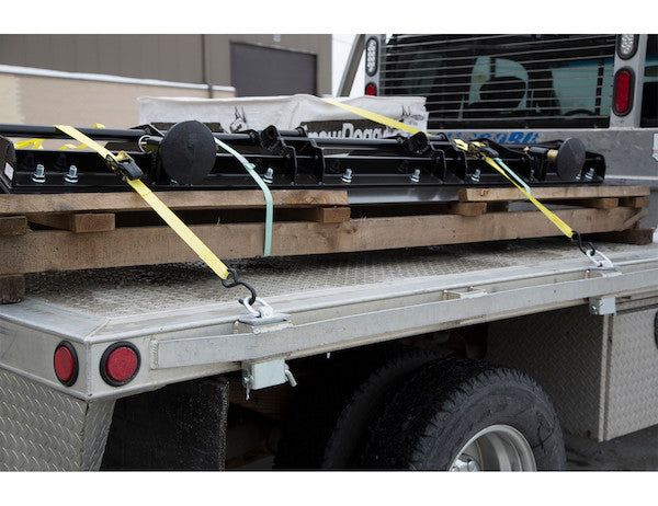 Stake Pocket 3/8 Inch Forged D-Ring (Zinc Plated)