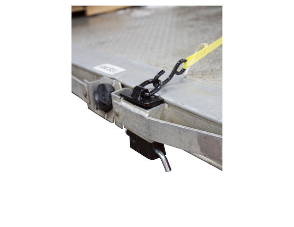 Stake Pocket 3/8 Inch Forged D-Ring (Zinc Plated)