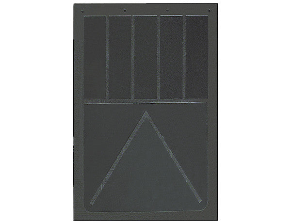B36SRP - Heavy Anti-Spray Black Rubber Mudflaps 24x36 Inch