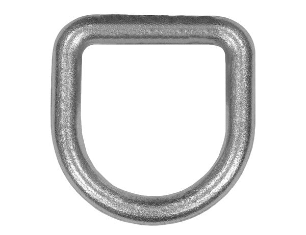 B38RZW - 1/2 Inch Forged White Zinc-Plated D-Ring