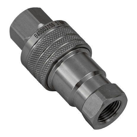 Hydraulic Coupler Set, SST, 3/8in NPTF, 3/8in BODY